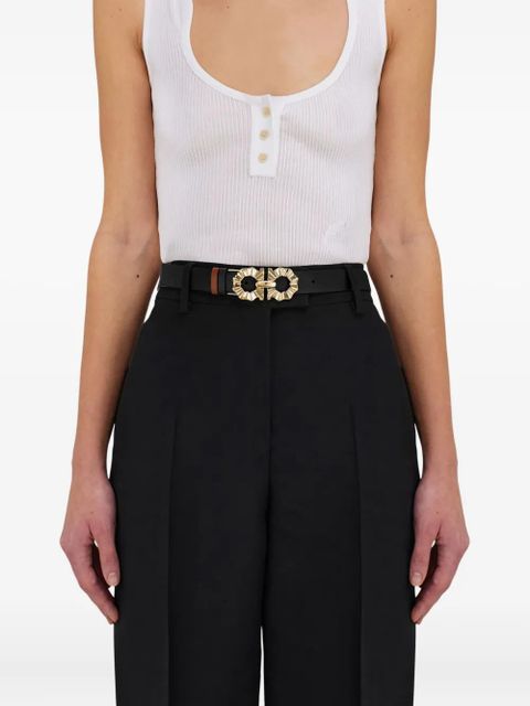 Ferragamo Gancini belt - Black