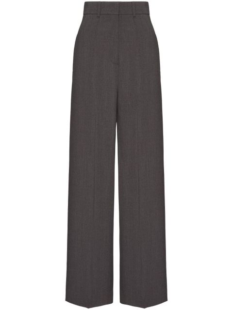 Valentino Garavani Active gabardine trousers - Grey