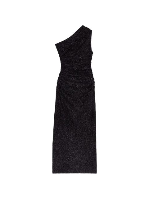 Maje asymmetric midi dress - Black - zdjęcie produktu nr 1