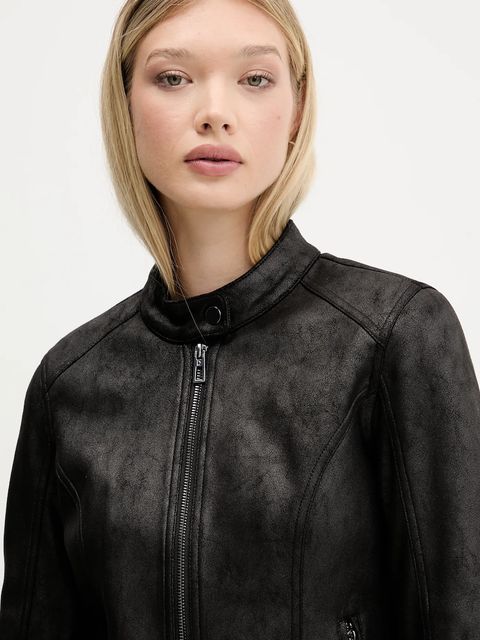 Desigual kurtka BASIC kolor czarny przejściowa 25WWEW43