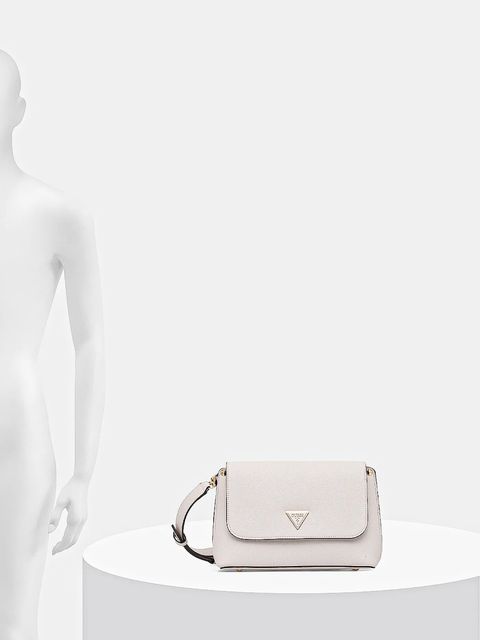 Guess torebka MERIDIAN kolor beżowy HWBG69 74200