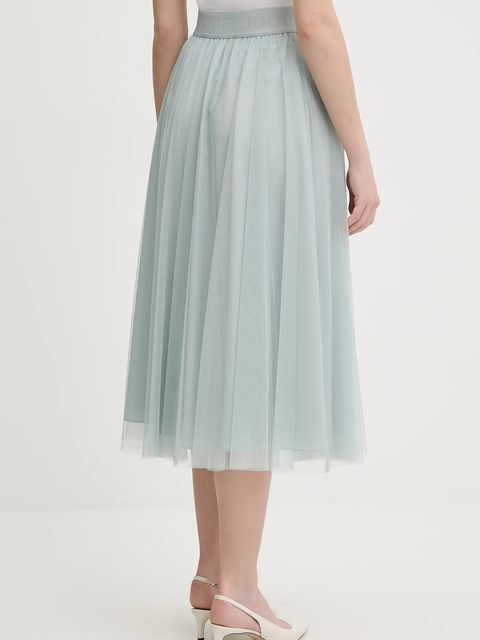 Joop! spódnica kolor turkusowy midi rozkloszowana 30100212 - zdjęcie produktu nr 2