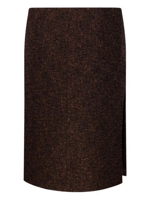 Gucci wool midi skirt - Brown