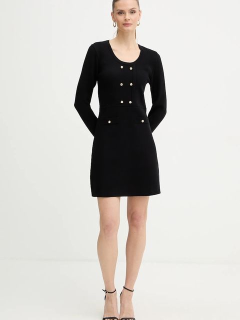 Morgan sukienka kolor czarny mini dopasowana RMRETRO - zdjęcie produktu nr 2