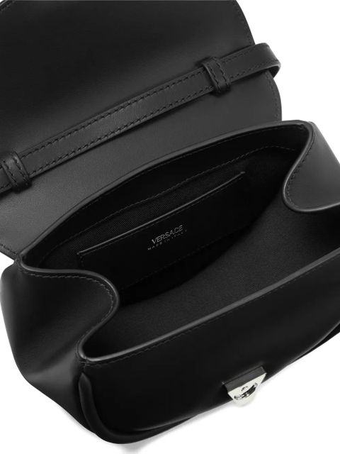 Versace Virtus studded shoulder bag - Black