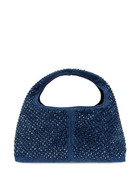 Marc Jacobs crystal-embellished handbag - Blue