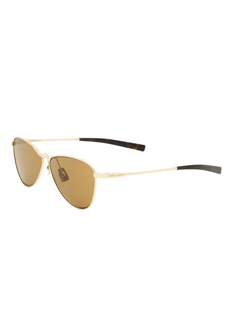 Saint Laurent pilot-frame sunglasses - Gold - zdjęcie produktu nr 2