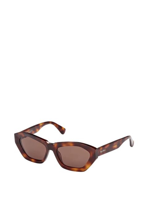Max Mara Eyewear cat-eye-shape sunglasses - Brown - zdjęcie produktu nr 2