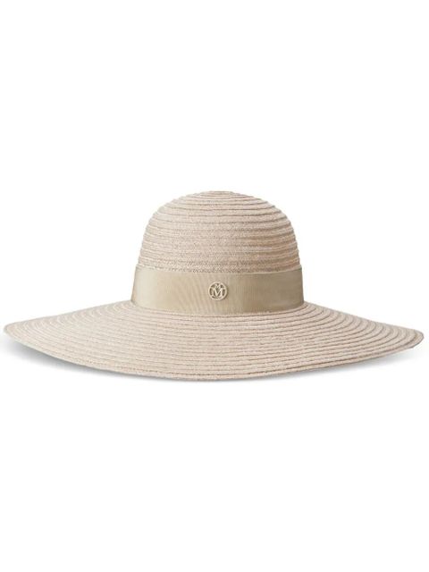 Maison Michel Blanche sun hat - Neutrals - zdjęcie produktu nr 1