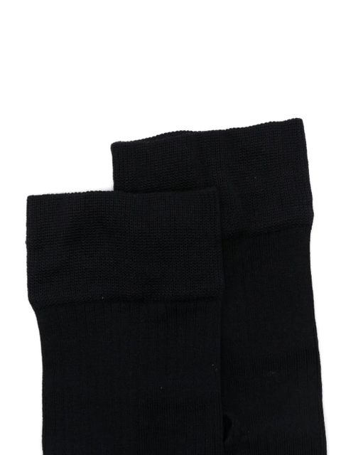 LEMAIRE cut-out ribbed socks - Blue