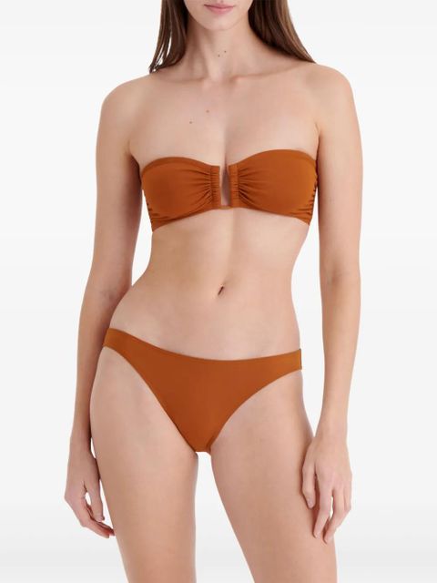 ERES Show bandeau bikini top - Brown - zdjęcie produktu nr 2