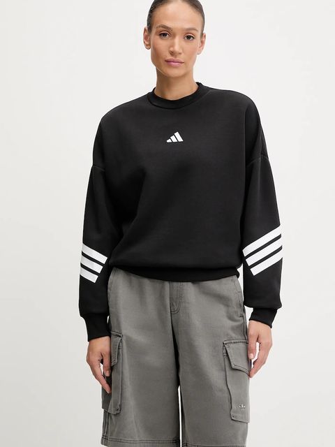 adidas bluza Future Icons damska kolor czarny z nadrukiem JE0203 - zdjęcie produktu nr 1