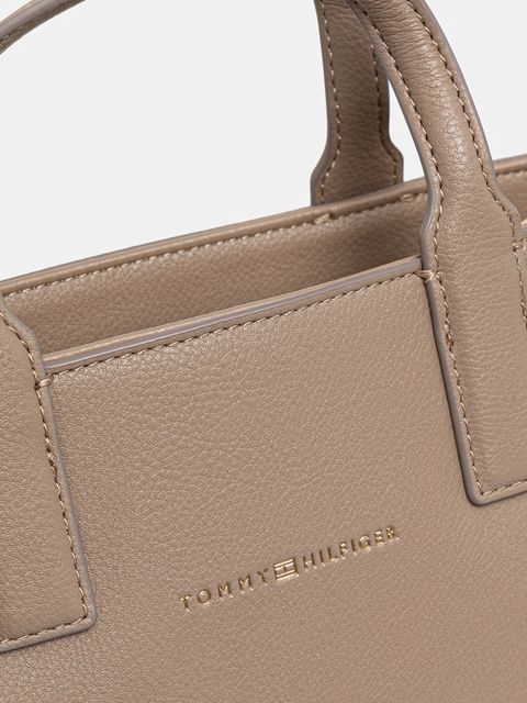 Tommy Hilfiger torebka kolor brązowy AW0AW17448