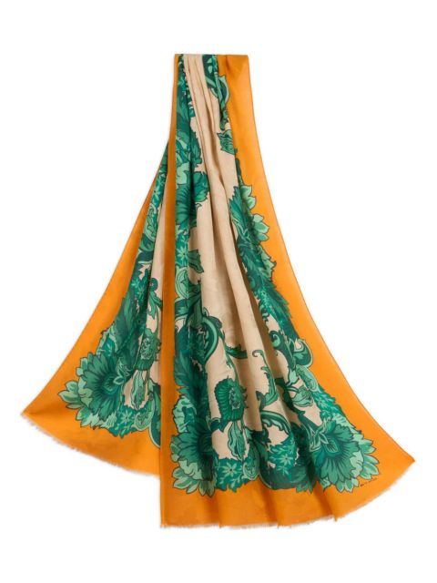 ETRO printed scarf - Orange