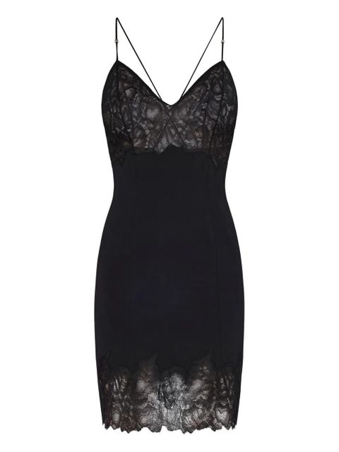 AMIRI Marble lace mini dress - Black - zdjęcie produktu nr 1