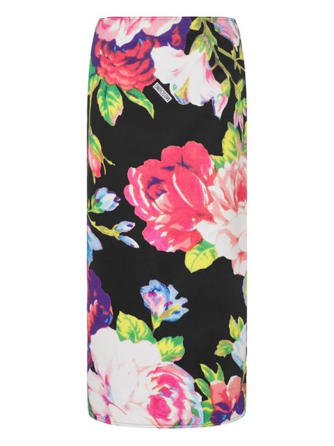 Moschino floral-pattern skirt - Black - zdjęcie produktu nr 1