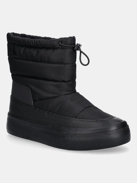 Calvin Klein śniegowce VULC FLATF SNOWBOOT NYLON kolor czarny YW0YW01977 - zdjęcie produktu nr 1