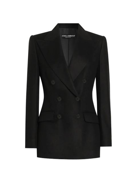 Dolce & Gabbana double-breasted pocket jacket - Black - zdjęcie produktu nr 1