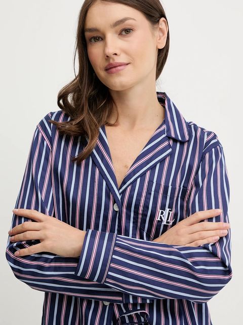 Lauren Ralph Lauren piżama damska kolor granatowy ILN92479