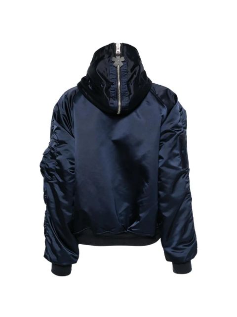 Cecilie Bahnsen floral appliqué jacket - Blue - zdjęcie produktu nr 2