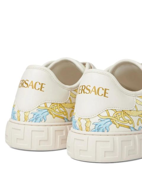 Versace Underwater Barocco Greca sneakers - White