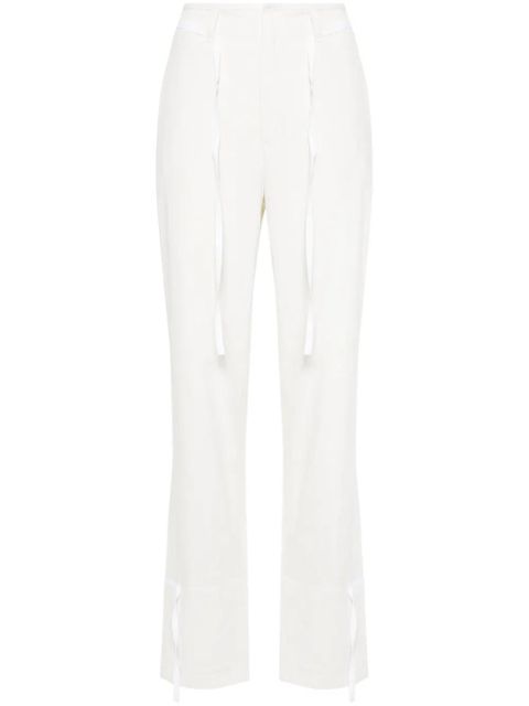 LEMAIRE cotton straight trousers - Neutrals - zdjęcie produktu nr 1