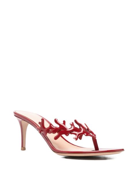 Gianvito Rossi Ocean thong sandals - Red - zdjęcie produktu nr 2