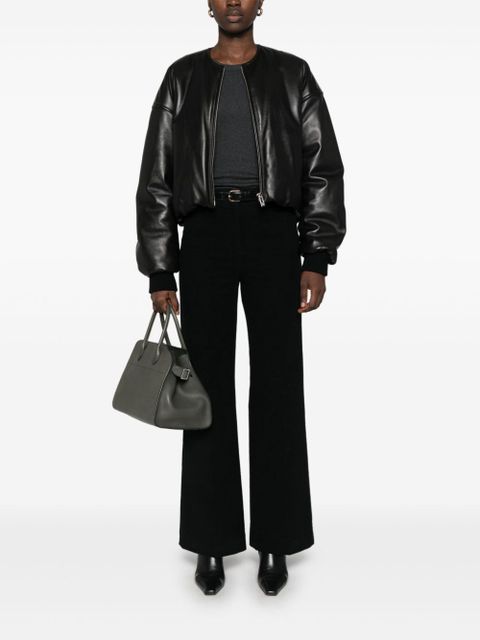 TOTEME ribbed tank top - Grey