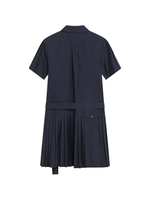 LOEWE pleated mini dress - Blue - zdjęcie produktu nr 2