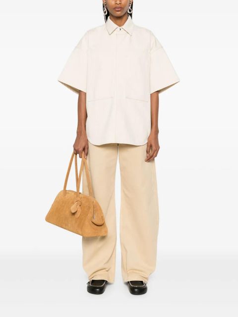 Jil Sander twill-weave shirt - Neutrals
