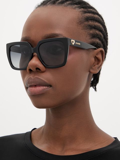 Love Moschino okulary przeciwsłoneczne kwadratowe damskie - zdjęcie produktu nr 2