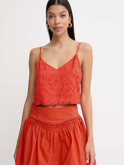 Pinko bluzka na ramiączkach damska z modalem - zdjęcie produktu nr 1