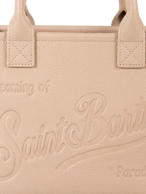 MC2 Saint Barth medium Vanity grained leather bag - Neutrals