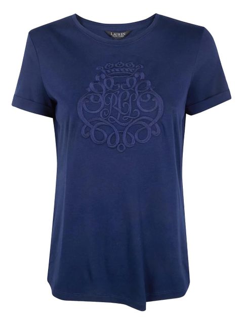 Lauren Ralph Lauren embroidered T-Shirt - Blue - zdjęcie produktu nr 1