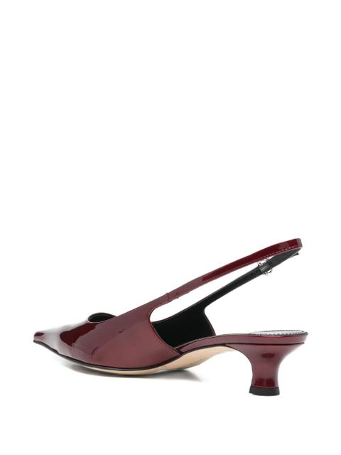 Aeyde 35mm Catrina slingback pumps - Red