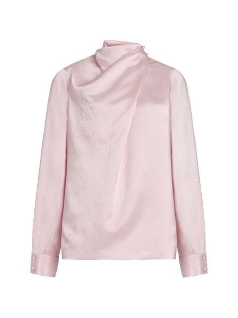 Gabriela Hearst Marcela cowl-neck silk blouse - Pink - zdjęcie produktu nr 1