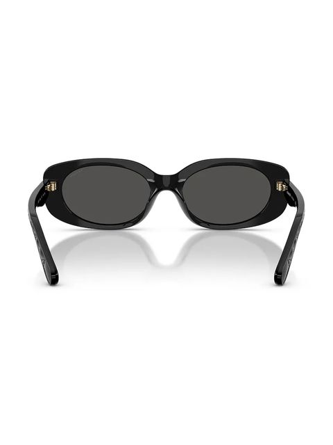 Coach okulary przeciwsłoneczne damskie kolor czarny 0HC8443D