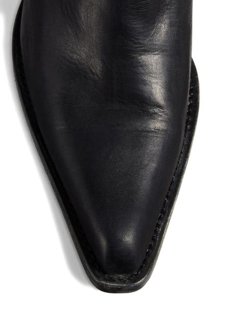 KHAITE 35mm Clive over-the-knee boots - Black