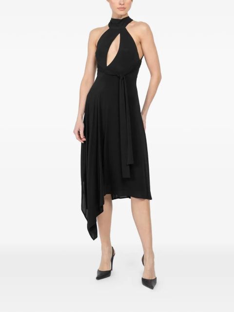 Magda Butrym halterneck cutout dress - Black