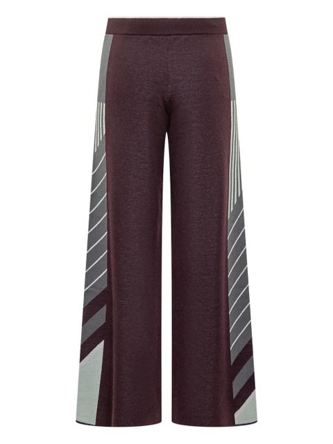 Casablanca Diagonal Tennis trousers - Red - zdjęcie produktu nr 2