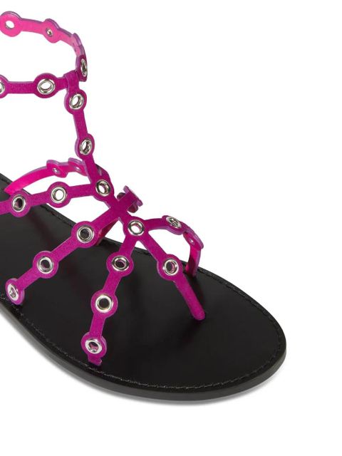 PUCCI Emilio flat sandals - Pink