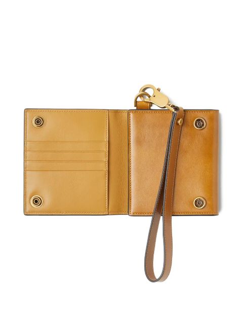 Versace medallion wristlet wallet - Neutrals