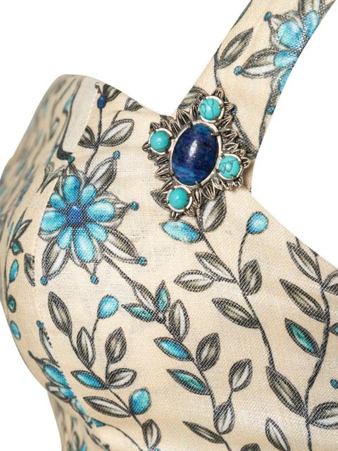 Agua By Agua Bendita Aguamarina Platero maxi dress - Neutrals