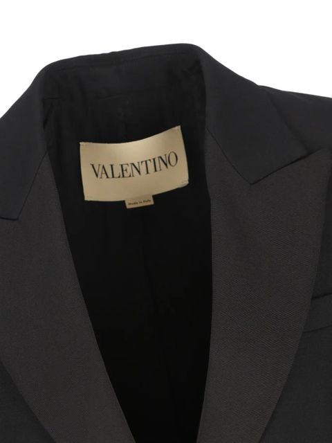 Valentino Garavani single-breasted blazer - Black