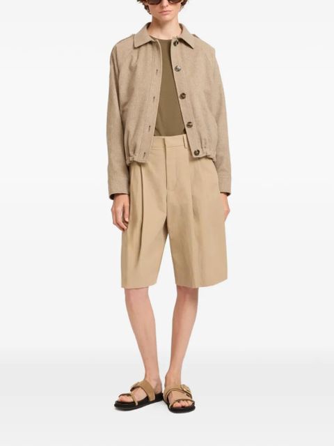 Yves Salomon button cashmere jacket - Neutrals - zdjęcie produktu nr 2