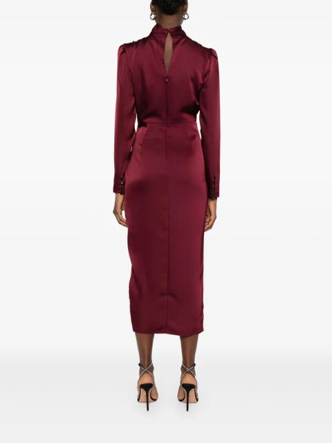 Self-Portrait gathered dress