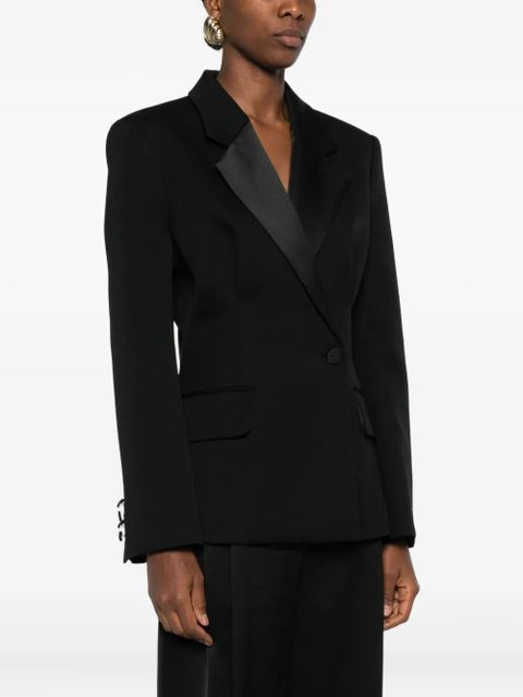Lanvin notched-lapel blazer - Black