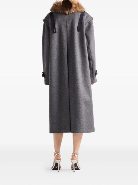 Prada single-breasted coat - Grey