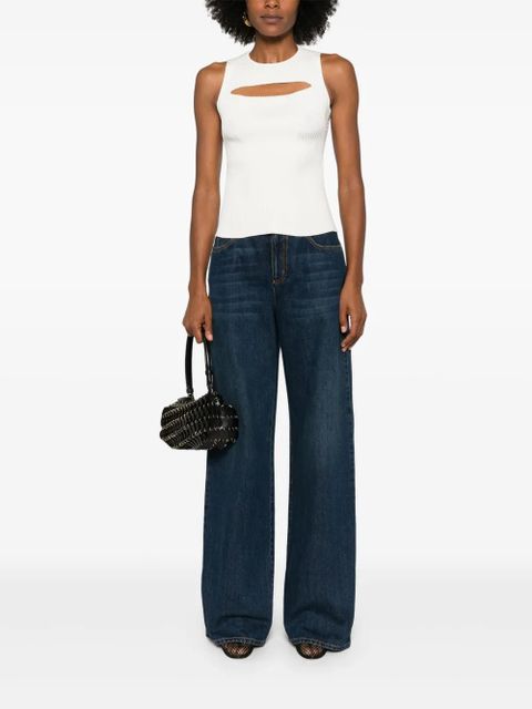 Alexander McQueen wide-leg jeans - Blue - zdjęcie produktu nr 2