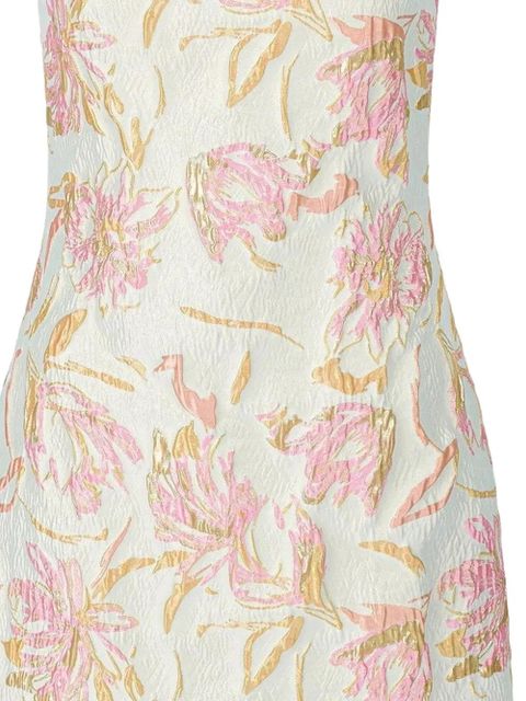 STAUD floral mini dress - Blue - zdjęcie produktu nr 2